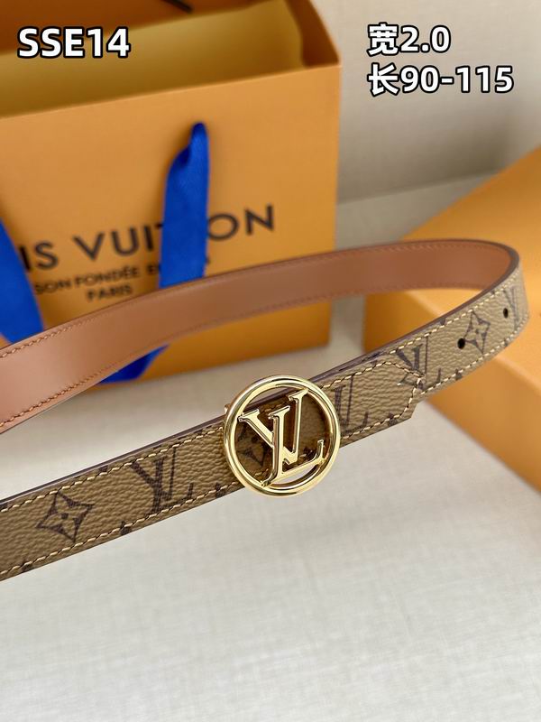 LV belt 20mmX90-115cm 8L (465)