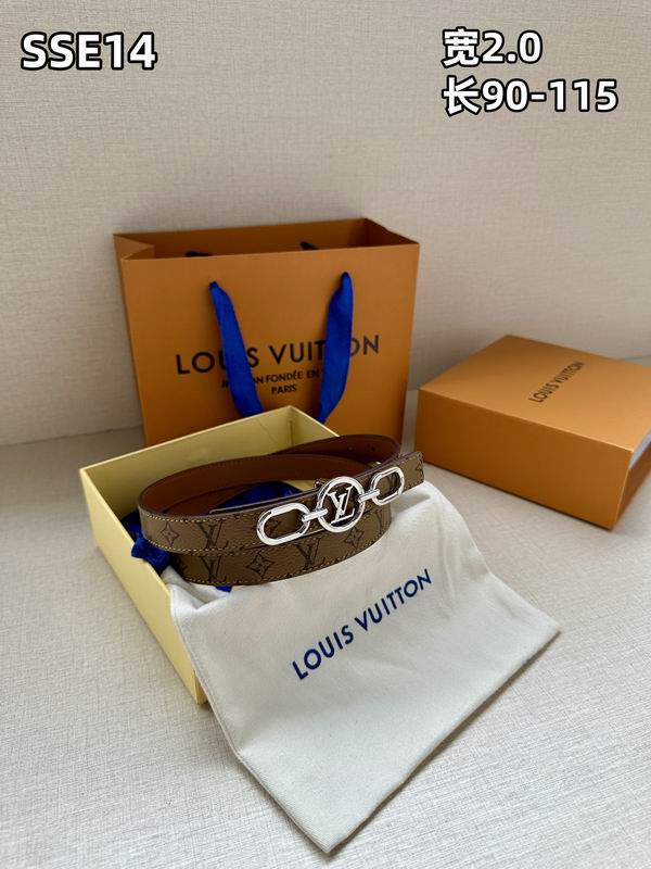 LV belt 20mmX90-115cm 8L (345)