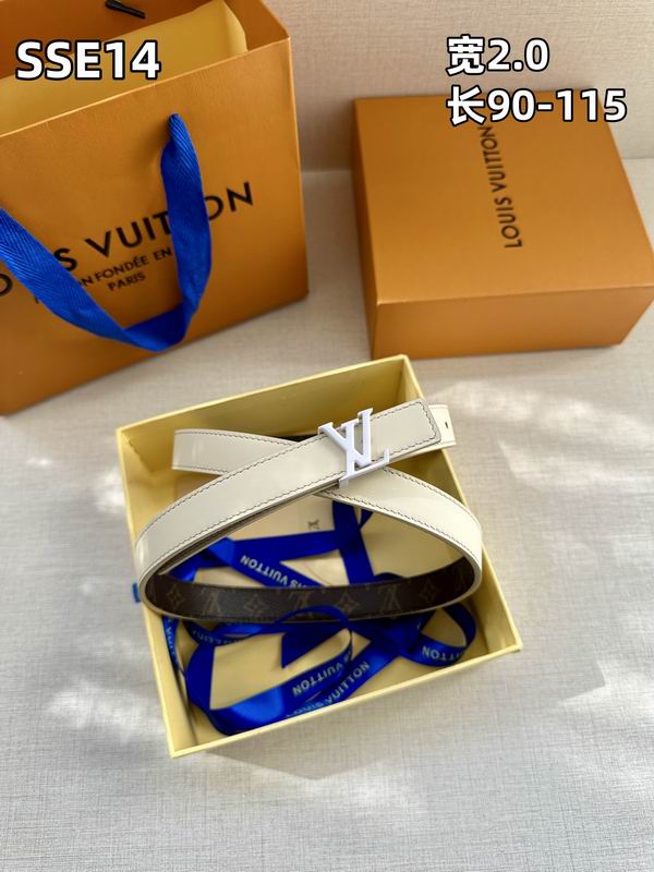 LV belt 20mmX90-115cm 8L (502)