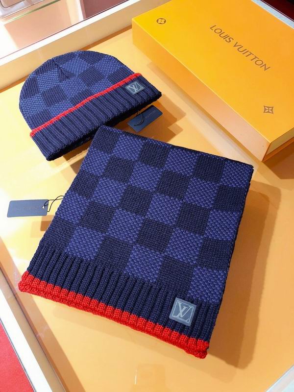 LV Scarf hat 30X180cm E08 (17)