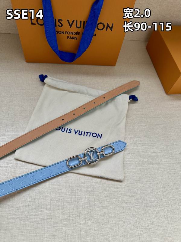 LV belt 20mmX90-115cm 8L (430)