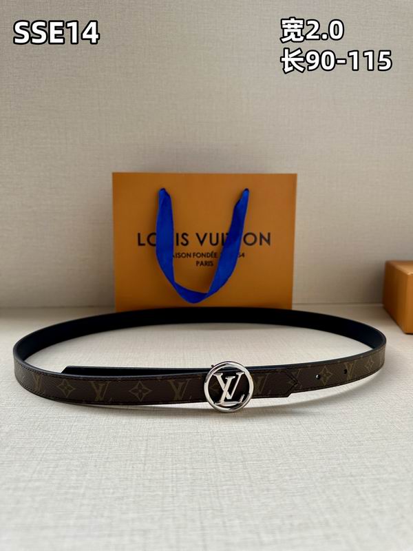 LV belt 20mmX90-115cm 8L (465)