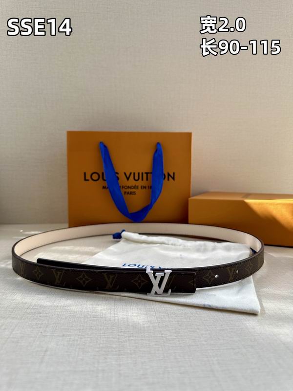 LV belt 20mmX90-115cm 8L (502)