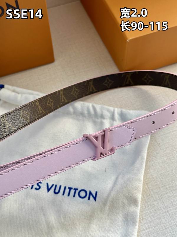 LV belt 20mmX90-115cm 8L (393)