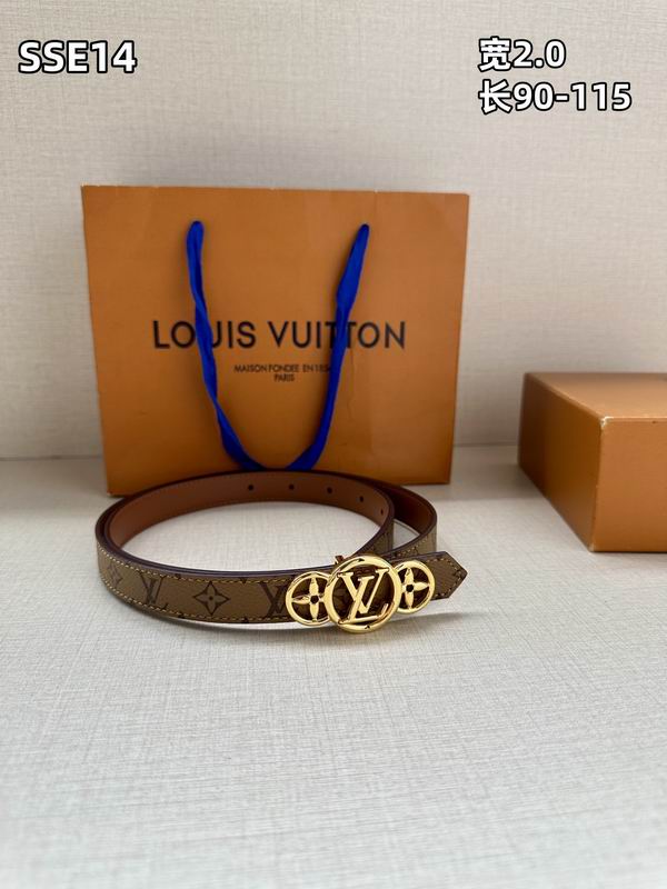 LV belt 20mmX90-115cm 8L (267)