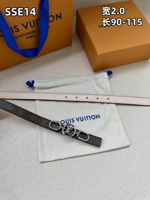 LV belt 20mmX90-115cm 8L (345)