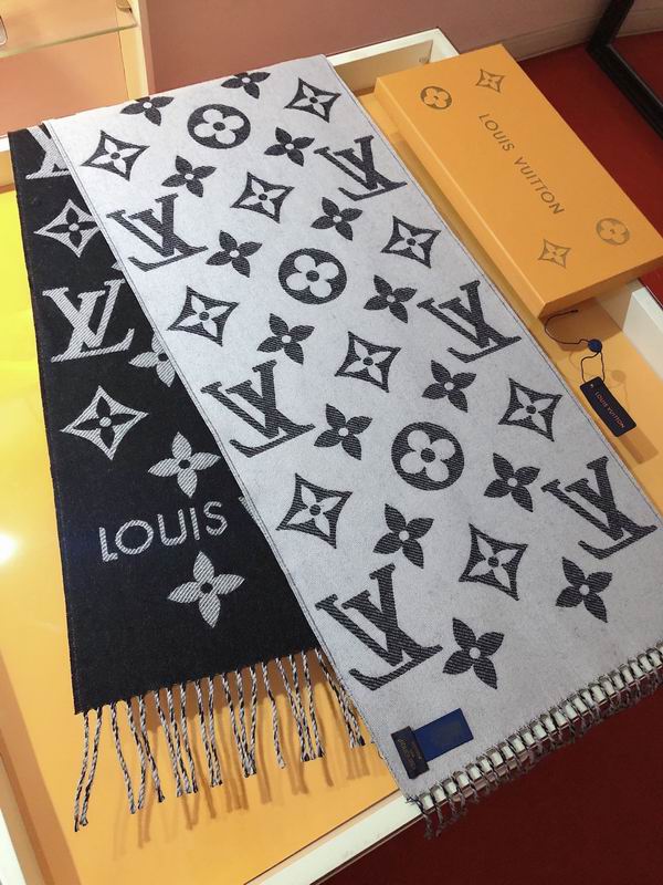 LV scarf 34X186cm 100%羊毛 E (25)