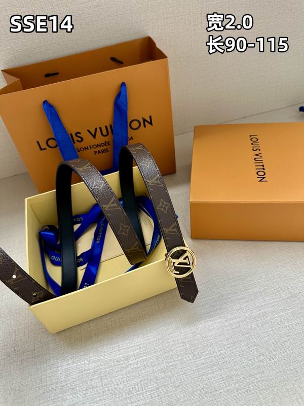 LV belt 20mmX90-115cm 8L (465)