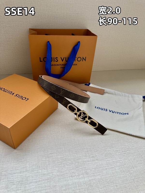 LV belt 20mmX90-115cm 8L (345)