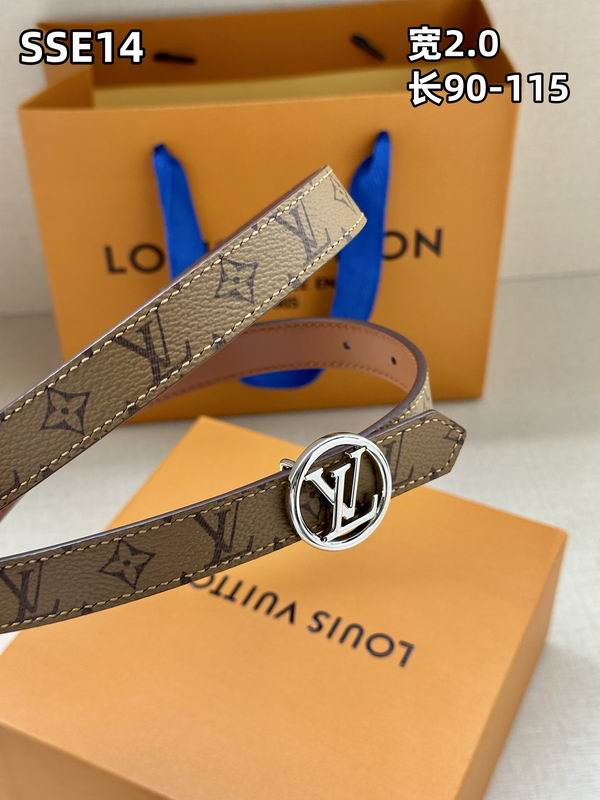 LV belt 20mmX90-115cm 8L (465)