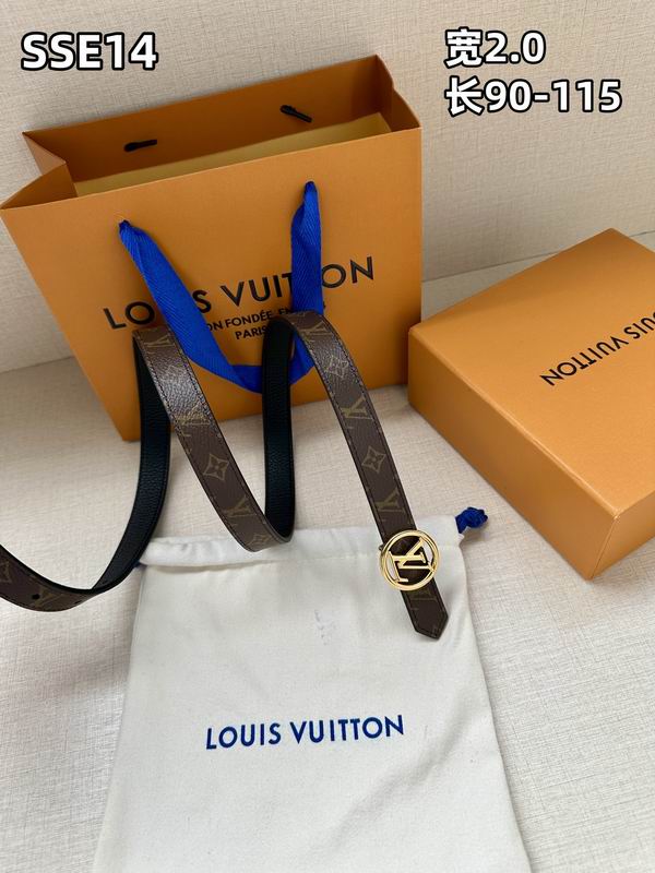 LV belt 20mmX90-115cm 8L (465)