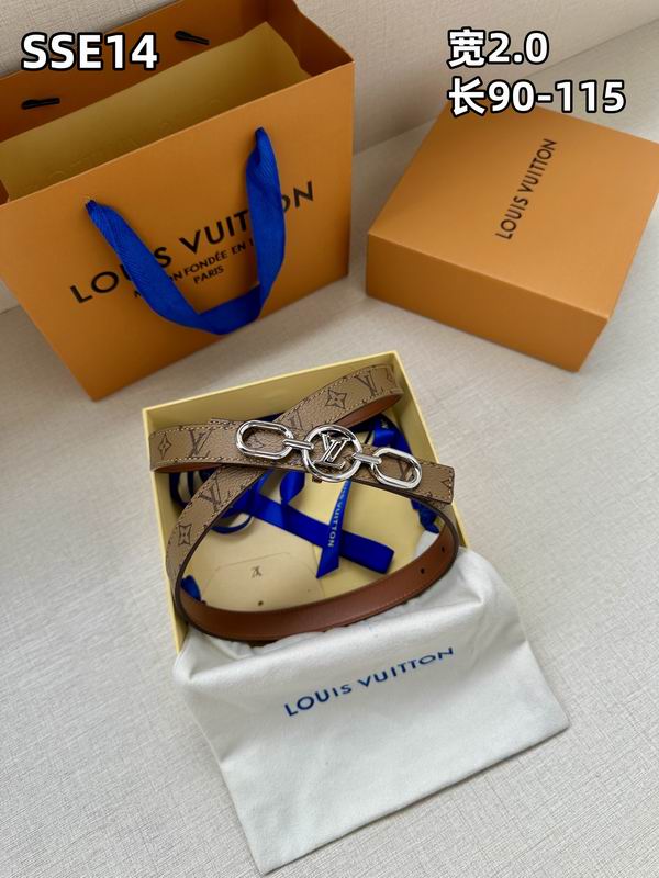 LV belt 20mmX90-115cm 8L (345)