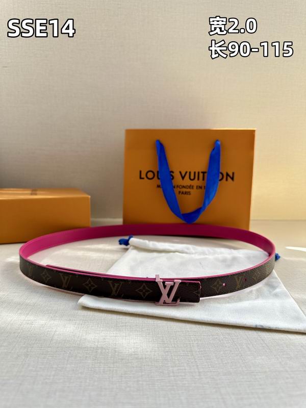 LV belt 20mmX90-115cm 8L (502)