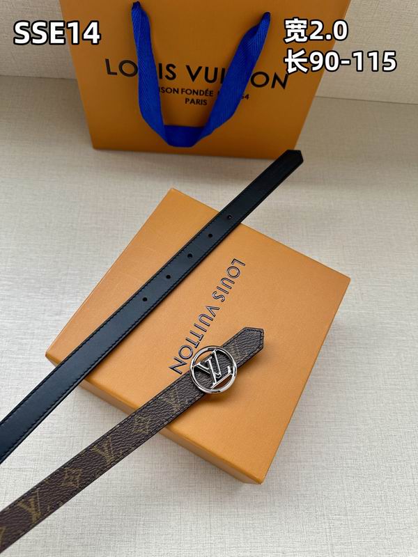 LV belt 20mmX90-115cm 8L (465)