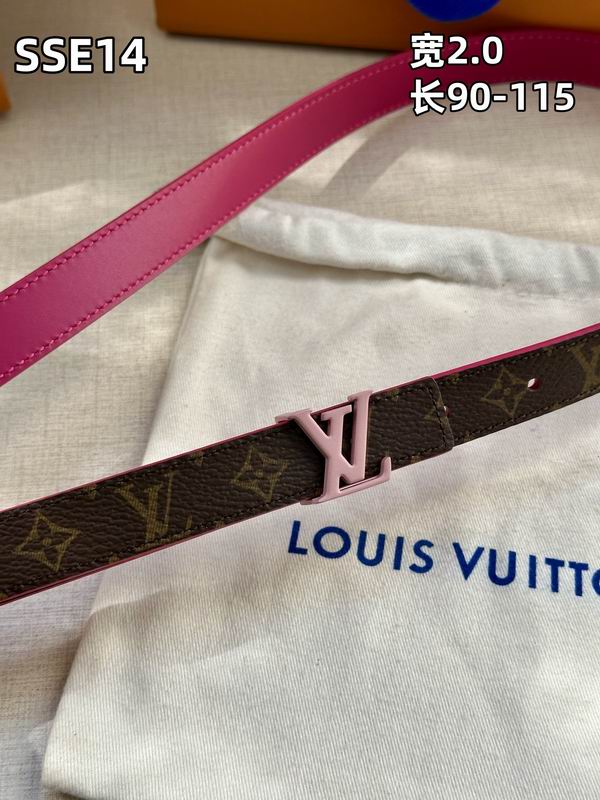 LV belt 20mmX90-115cm 8L (502)
