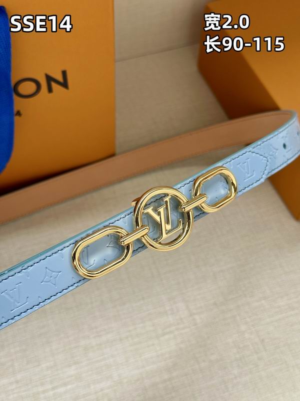 LV belt 20mmX90-115cm 8L (430)