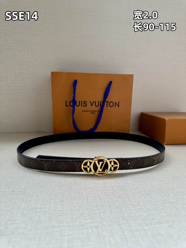 LV belt 20mmX90-115cm 8L (267)