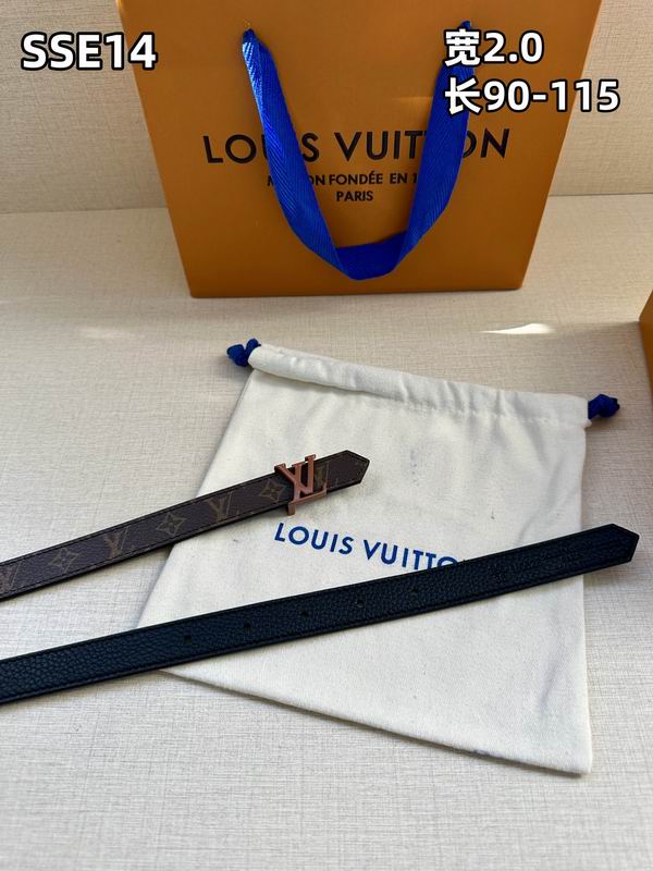 LV belt 20mmX90-115cm 8L (393)