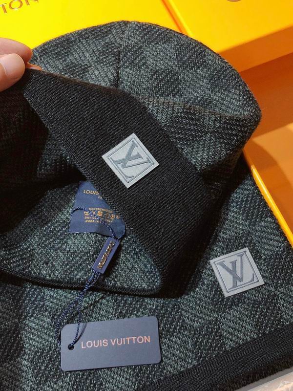 LV Scarf hat 30X180cm E10 (14)