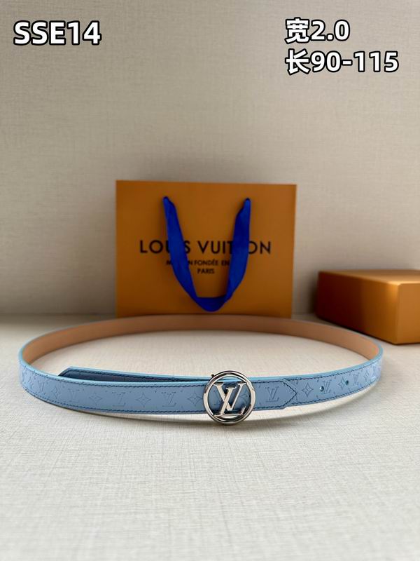 LV belt 20mmX90-115cm 8L (363)