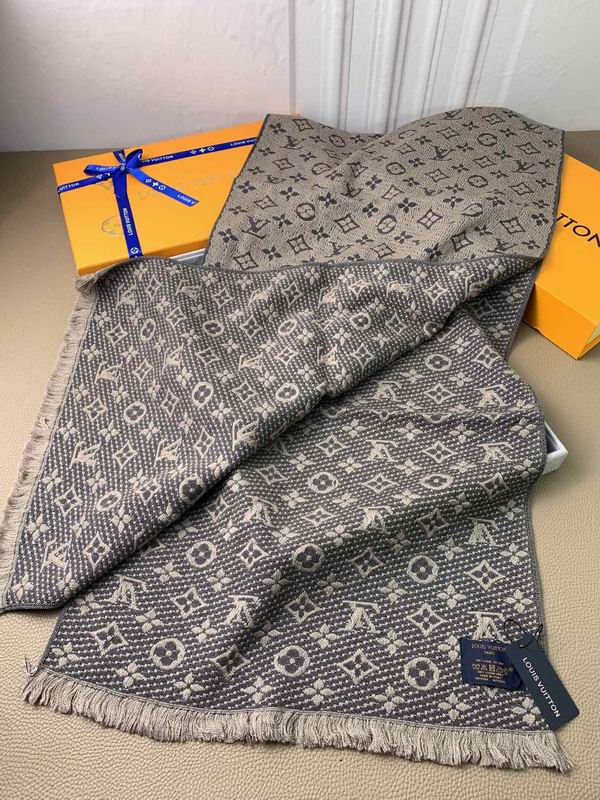 LV scarf 40X185cm 100%羊毛 E (33)