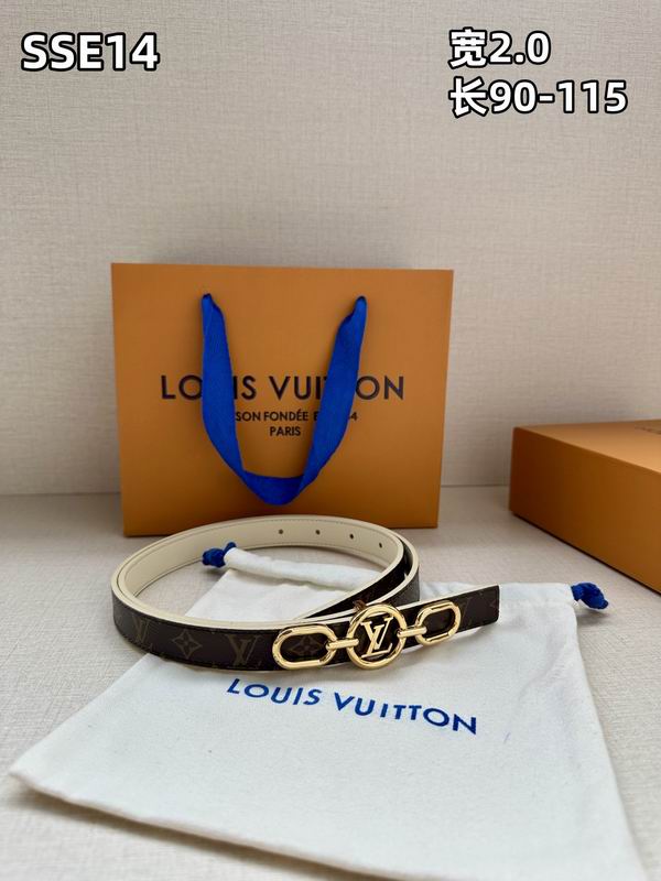 LV belt 20mmX90-115cm 8L (345)