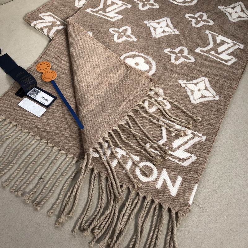 LV scarf 32X180cm 100羊毛 E (21)