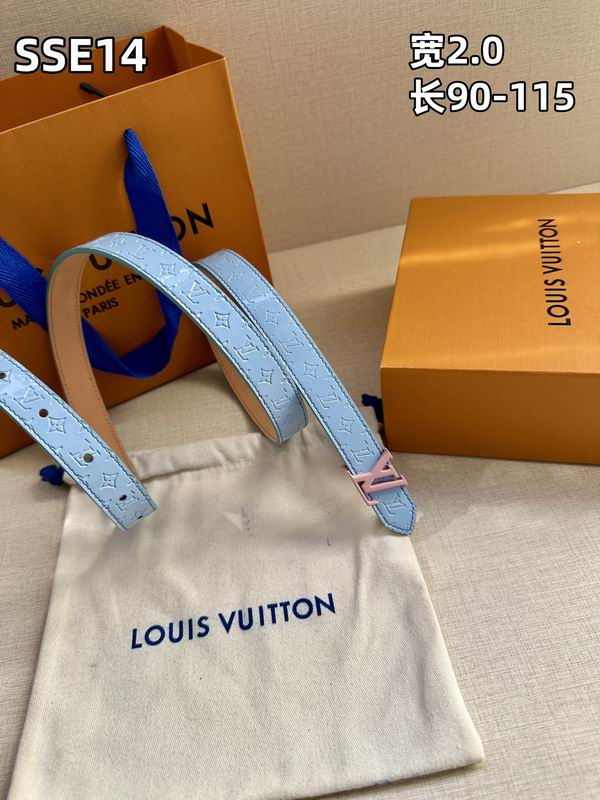 LV belt 20mmX90-115cm 8L (521)