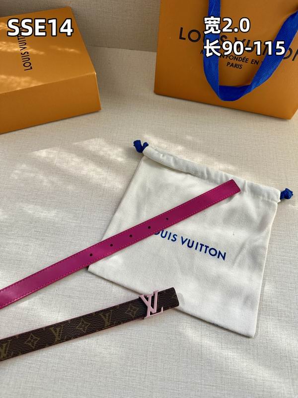 LV belt 20mmX90-115cm 8L (502)