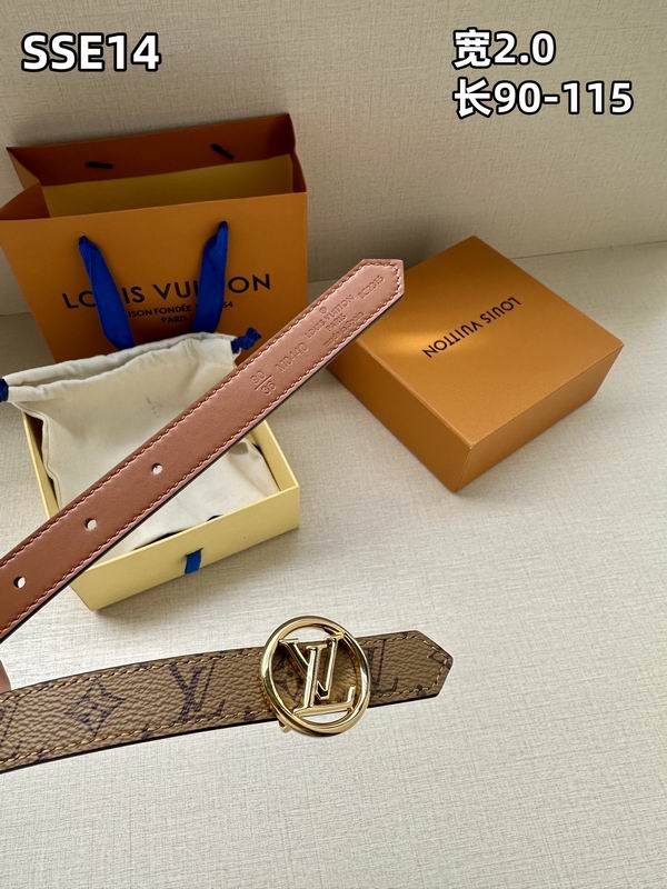 LV belt 20mmX90-115cm 8L (465)