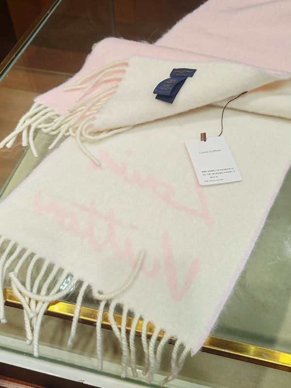 LV scarf 25X220cm 58%绵羊毛 42%羊驼毛 E (2)