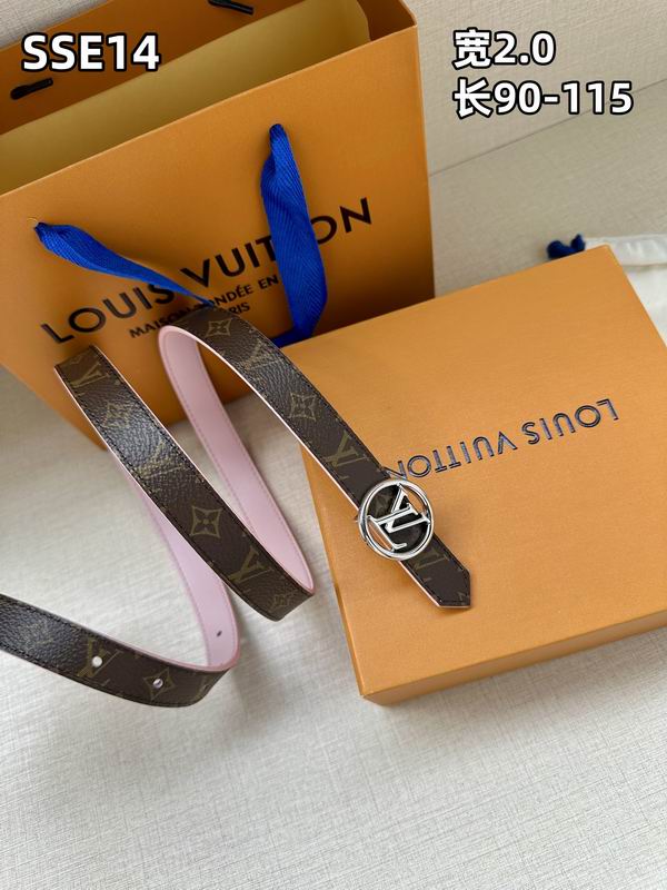 LV belt 20mmX90-115cm 8L (465)