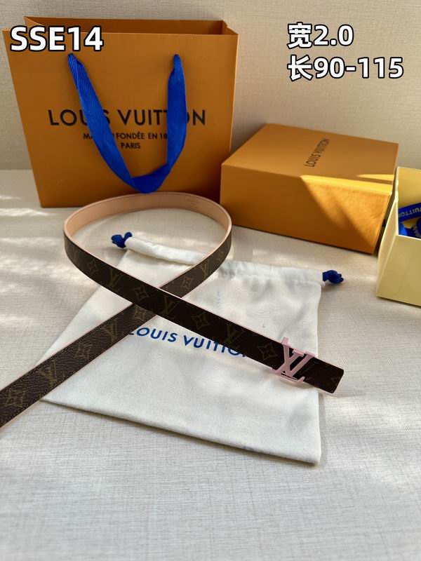 LV belt 20mmX90-115cm 8L (502)