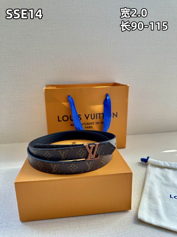 LV belt 20mmX90-115cm 8L (393)