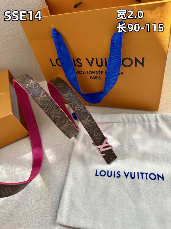 LV belt 20mmX90-115cm 8L (502)