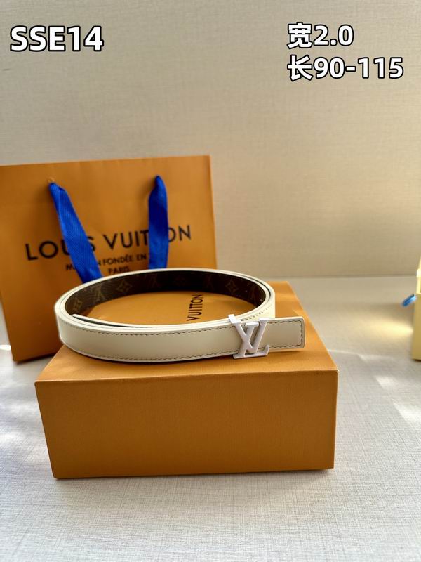 LV belt 20mmX90-115cm 8L (502)