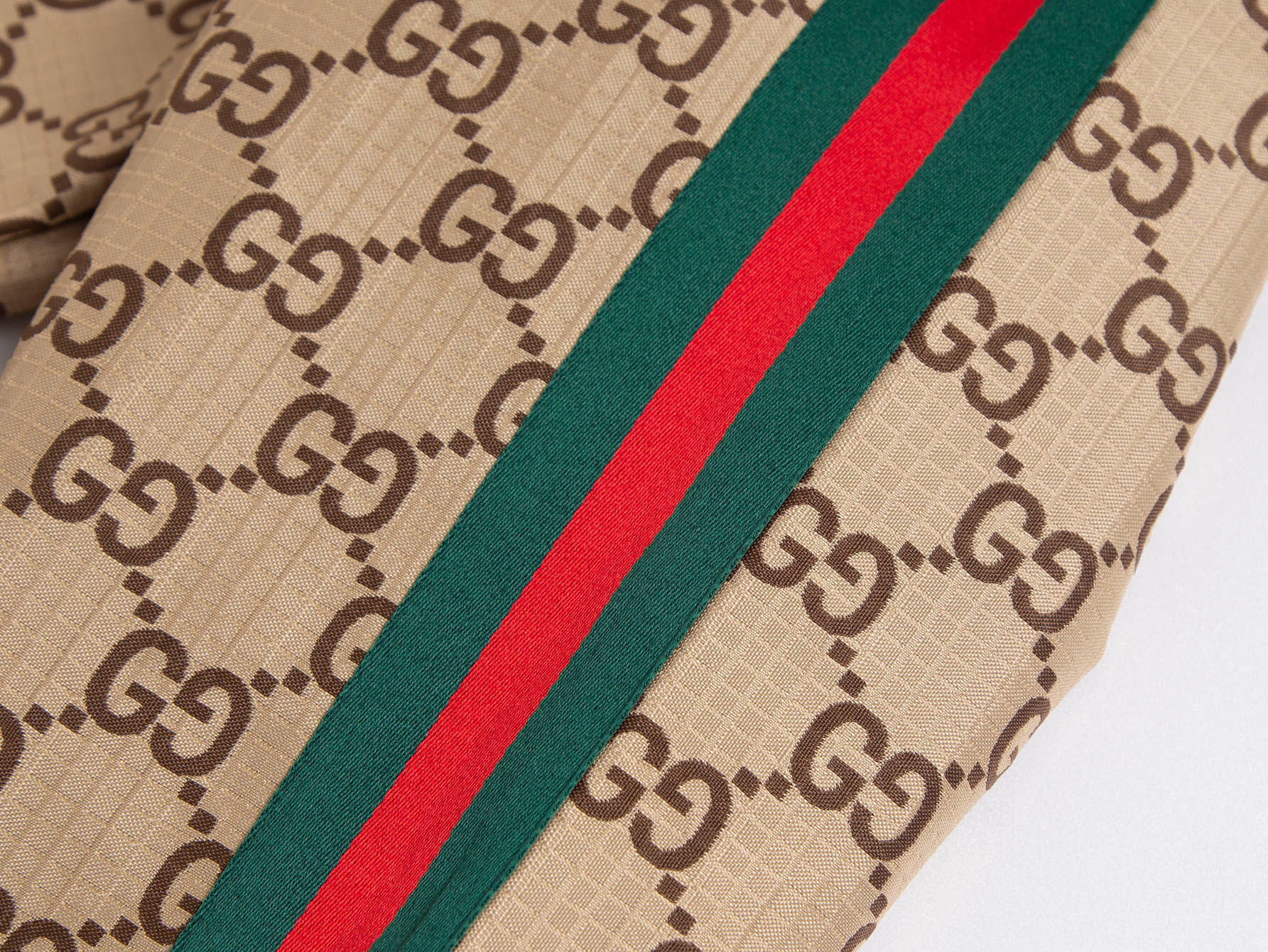 💰325 (只做精品 内有NFC防伪芯片🔥ZP版本 ) -Gucci官网款同步上新 梭织拼接织带精工提花立领刺绣夹克外套 男女同款 -YB开模面料细节一致 全套辅料定制 区别市面通货 欢迎对比 -颜色 卡其色 蓝色 -码数 S M L XL XXL