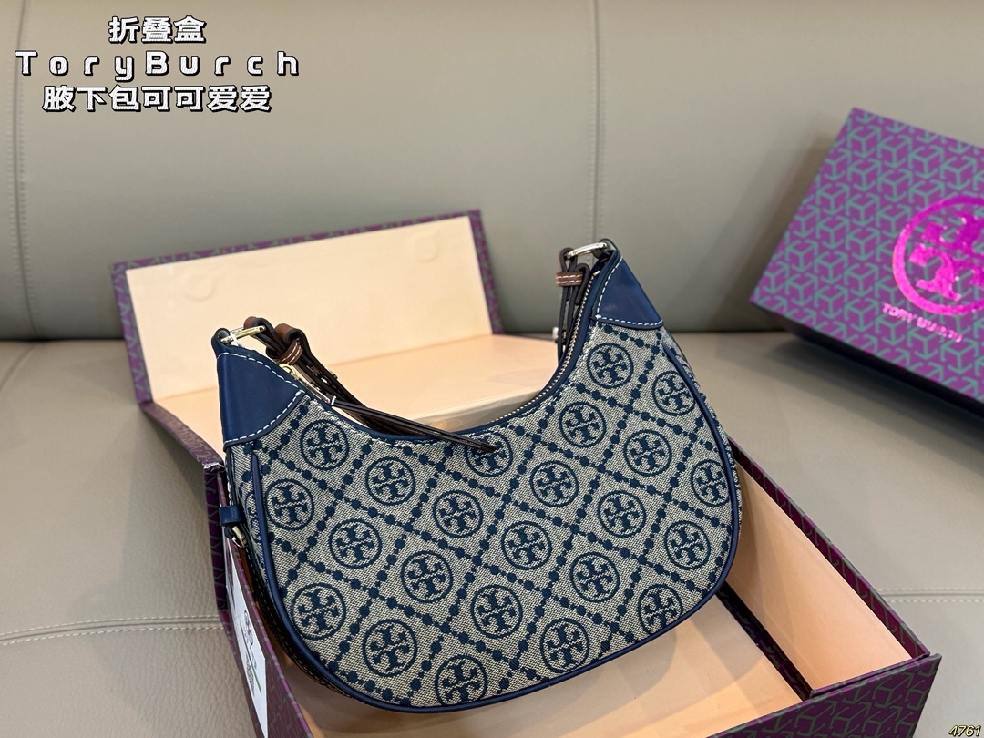 &yen;170折叠盒 tb托里伯奇 ToryBurch腋下包 可可爱爱 小巧玲珑 优雅精致 仙女必备款 尺寸24 13