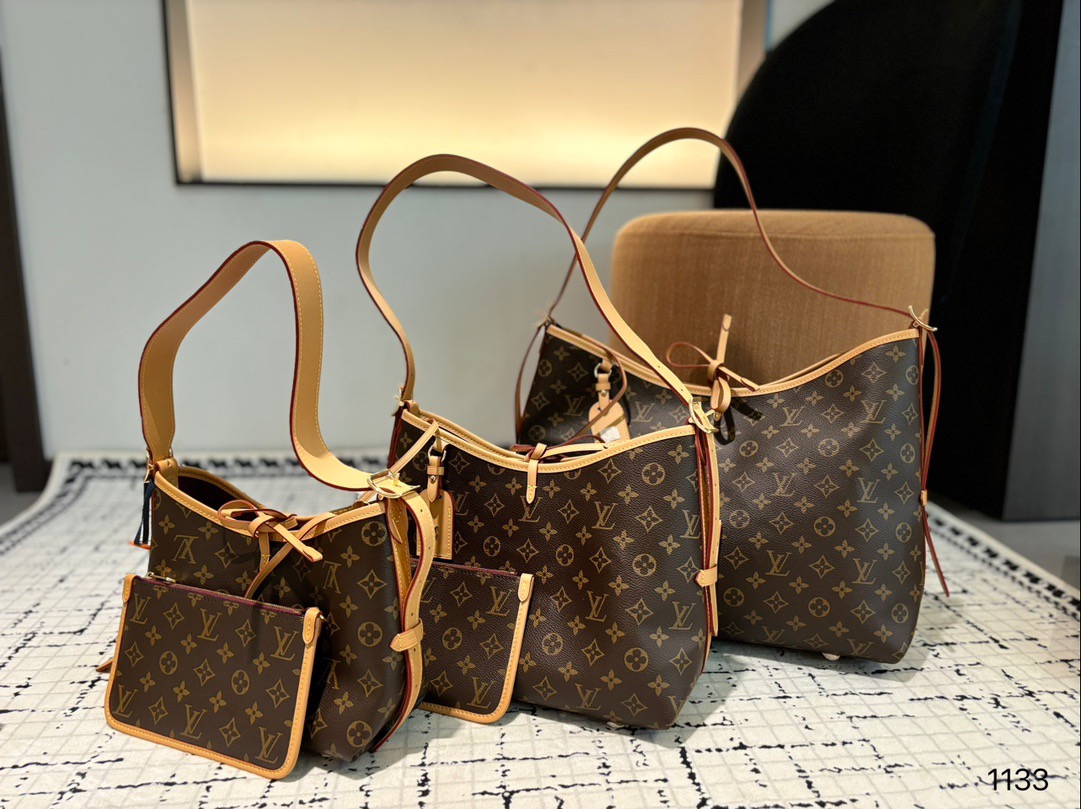 P190P180P170 路易威登Lv Carryall新款通勤包颜值实用 #路易威登Lv #路易威登#Iv #路易威登louisvuitton#路易威登carryall #Carryall |v7月新款，可斜挎、单肩。容量保证，敞口磁铁吸内扣取放平板小电脑非常方便，设计比neverfull小巧、肩带够宽不那么勒;比graceful俏皮，上身完全;是驴家通勤包款颜值担当@ 尺寸 大号38中号30 小号23