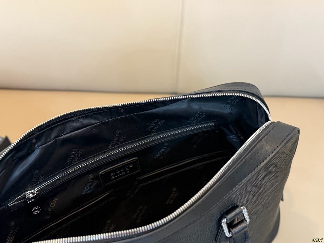 &yen;310 万宝龙Montblanc 经典公文包💼 适合上班族 出差必备 商务风 超高性价比男包 尺寸 38 28