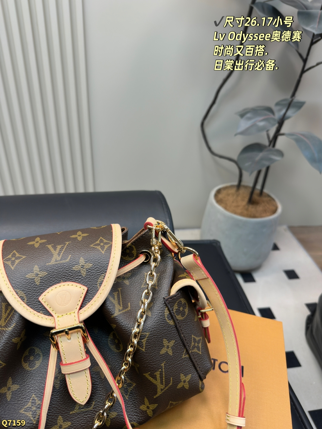 💰205配折叠盒 尺寸26.17小号 LV 新款包包Odyssee太好看了吧！！！ 可甜可盐可酷，大小适中，可腋下可斜背怎么说呢，就是时髦！！