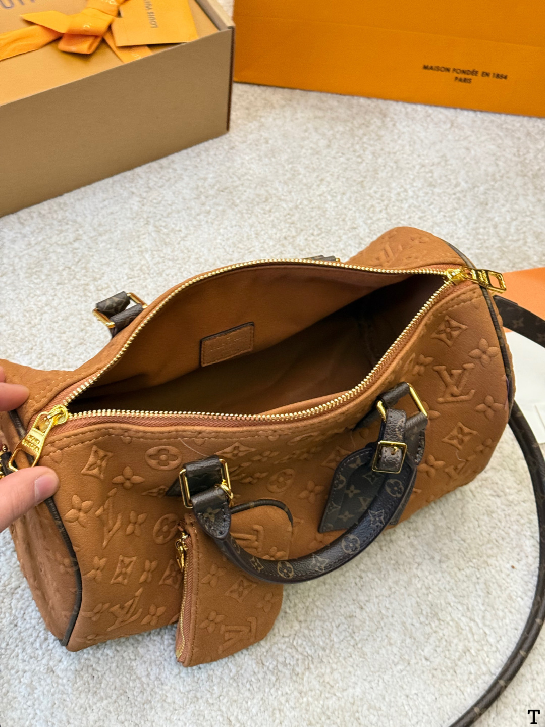 p165 LV 路易威登 Nano Speedy 30枕头包 LV 新款系列 枕头包 手袋,全网首发 LV Speedy nano 枕头包这款Retiro 手袋以标志性 经典永恒。优雅低调的外形设计和宽敞的包身更加入了实用性 尺寸30cm