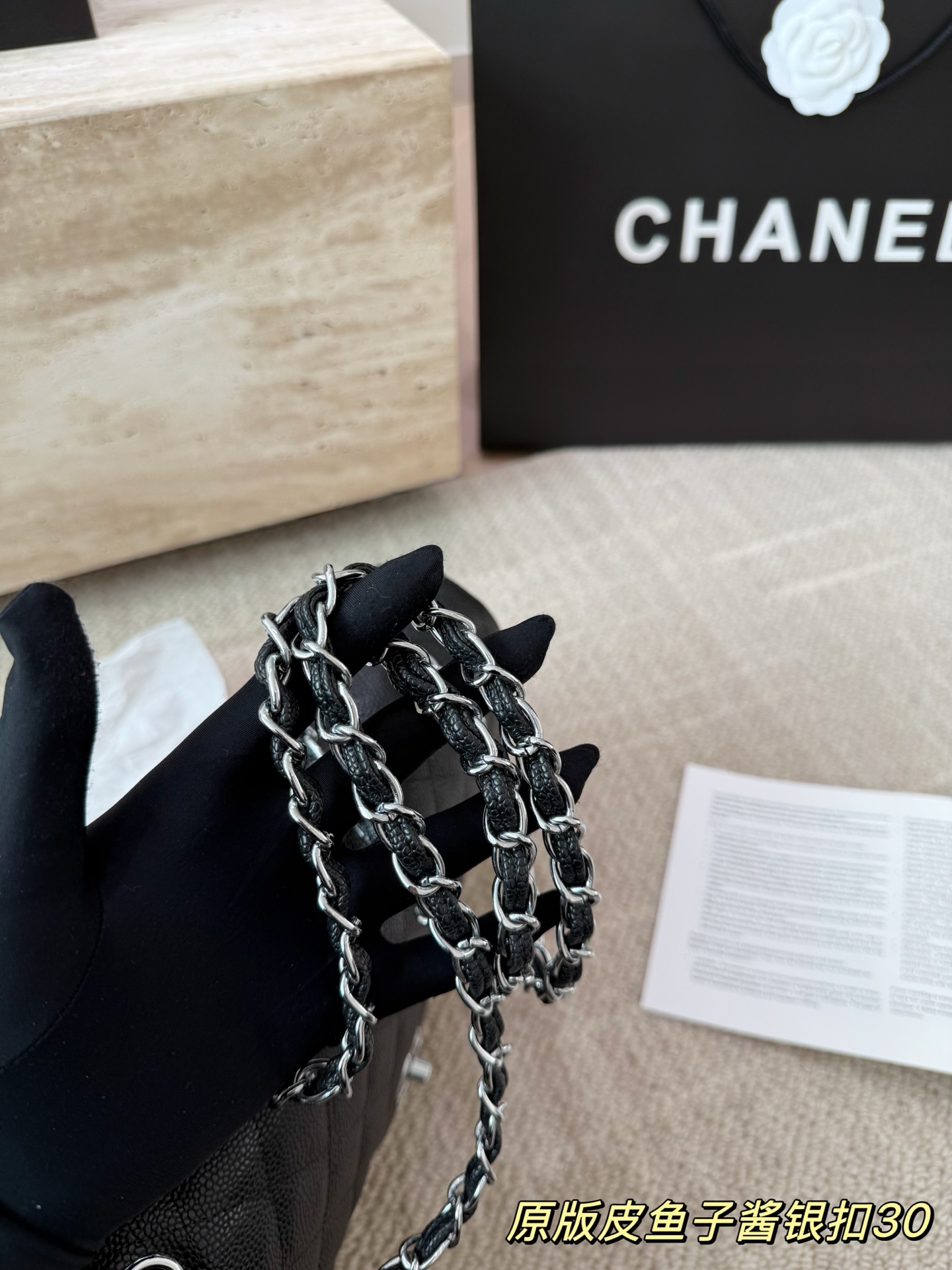 头层皮P250 Chanel香奈儿大号CF鱼子酱 Chanel 双盖双链 最近各大品牌都在炸大包！太酷啦！ 百搭容量大 真的很香 ！ 尺寸 30 17cm
