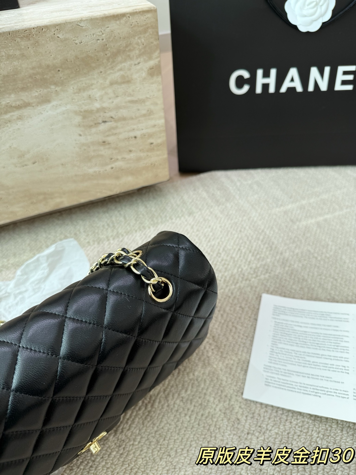 头层皮P250 Chanel香奈儿大号CF羊皮 Chanel 双盖双链 最近各大品牌都在炸大包！太酷啦！ 百搭容量大 真的很香 ！ 尺寸 30 17cm