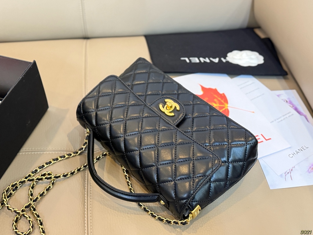 &yen;170飞机盒 Chanel香奈儿菱格链条包 经典系列 气质百搭 种草款 可甜可咸 又A又飒 尺寸25 14