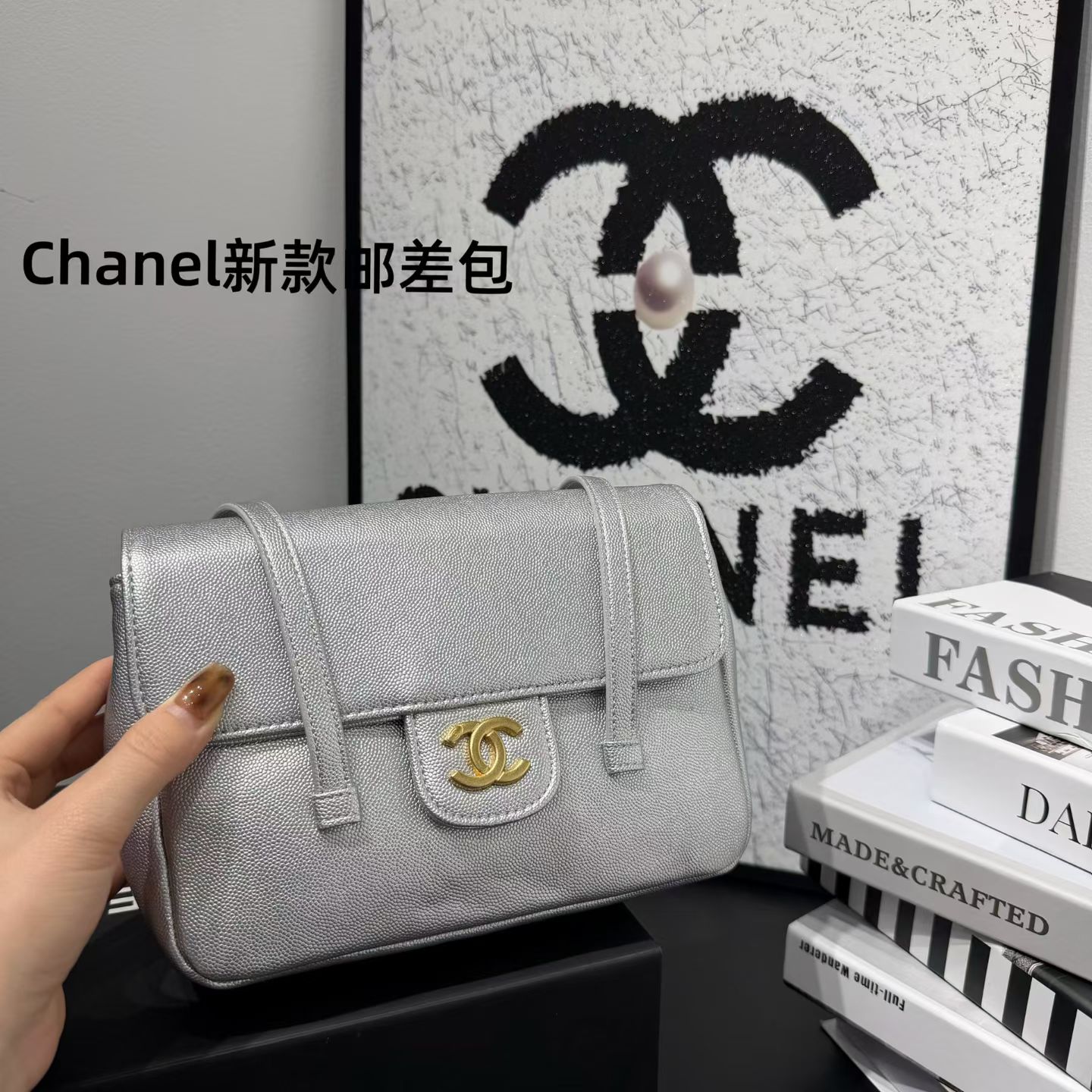 💰199包邮❗ OHANEL ❤️26CJennie明星同款🔥早春系列尺寸：22-15-6cm 材质：小颗粒牛皮