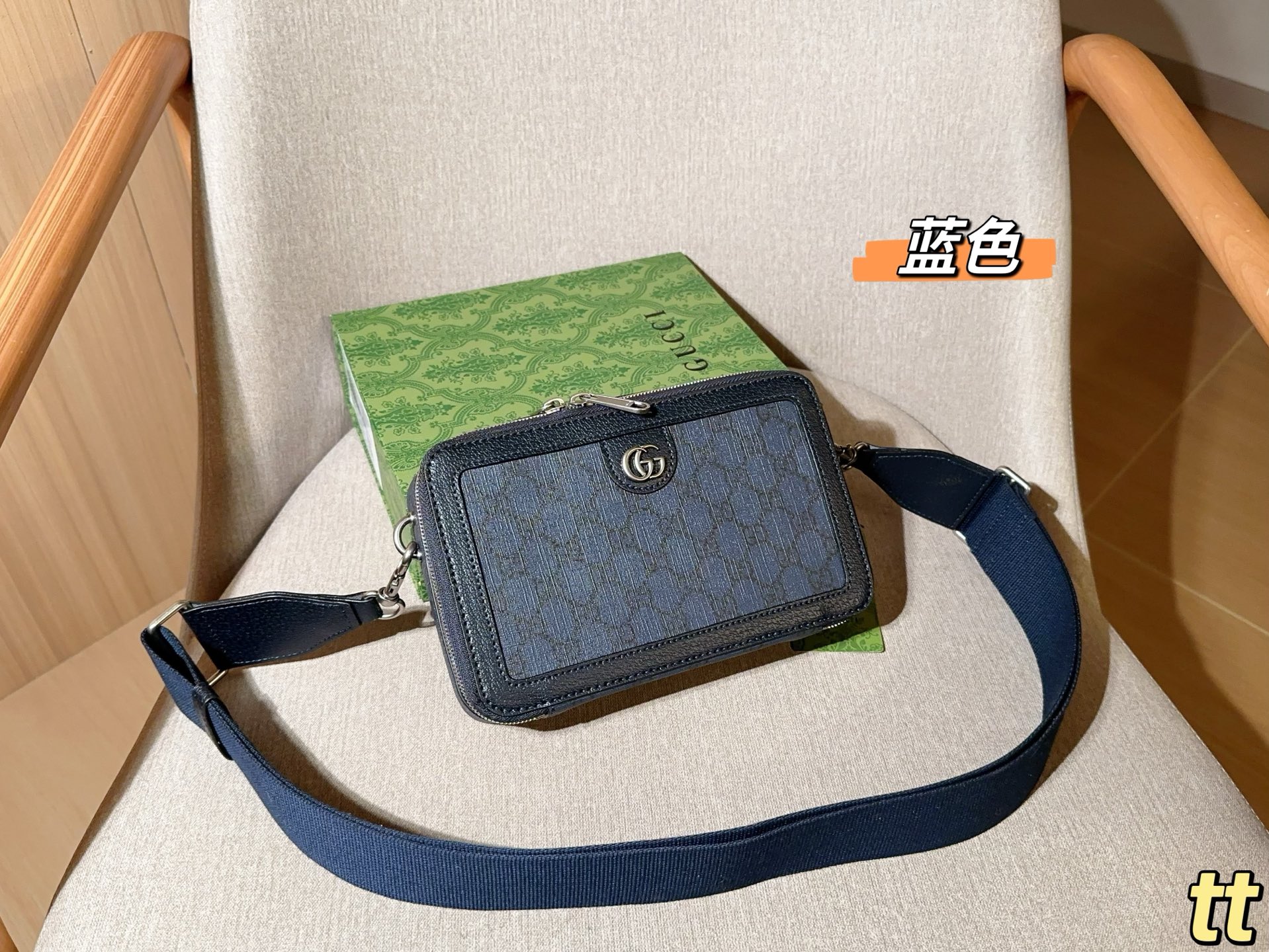💰140 GUCCI古奇 Ophidia系列GG相机包 尺寸23&times;15&times;6 礼盒包装🎁