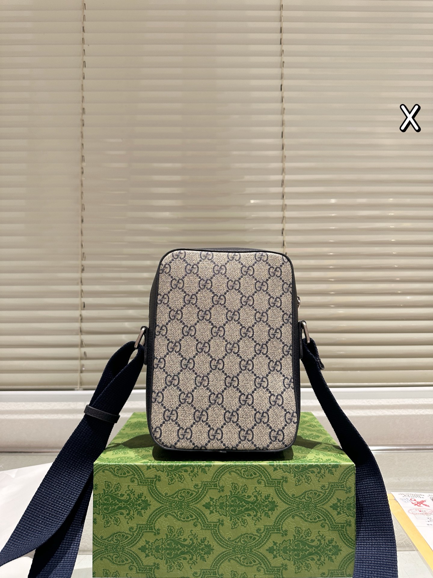 P125 Gucci男包斜挎包 配礼盒🎁尺寸14.20