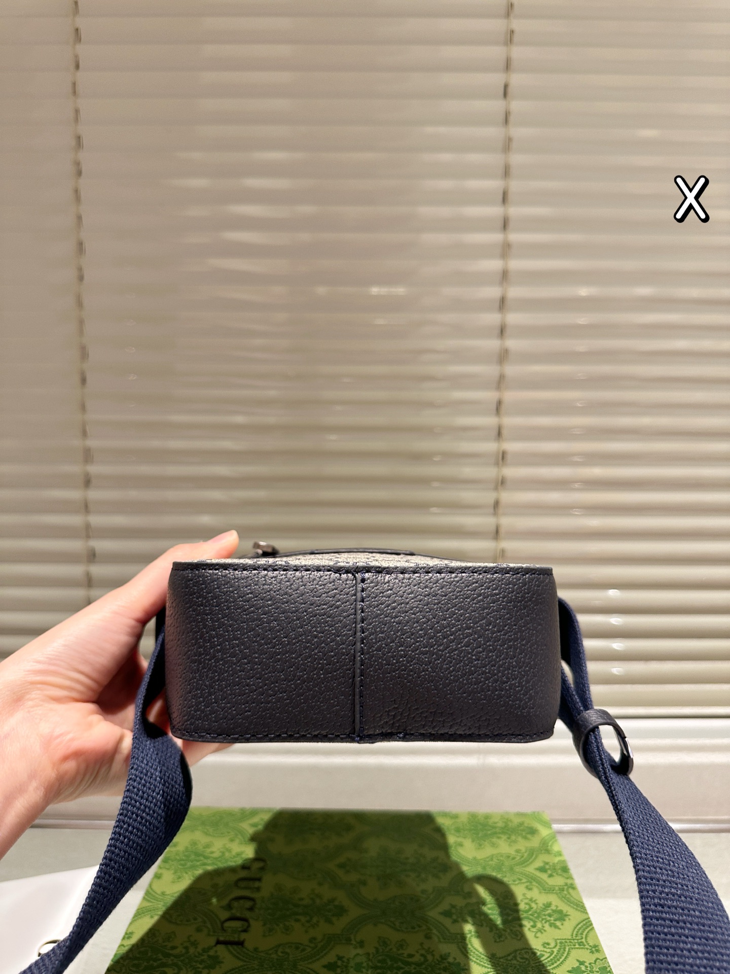 P125 Gucci男包斜挎包 配礼盒🎁尺寸14.20