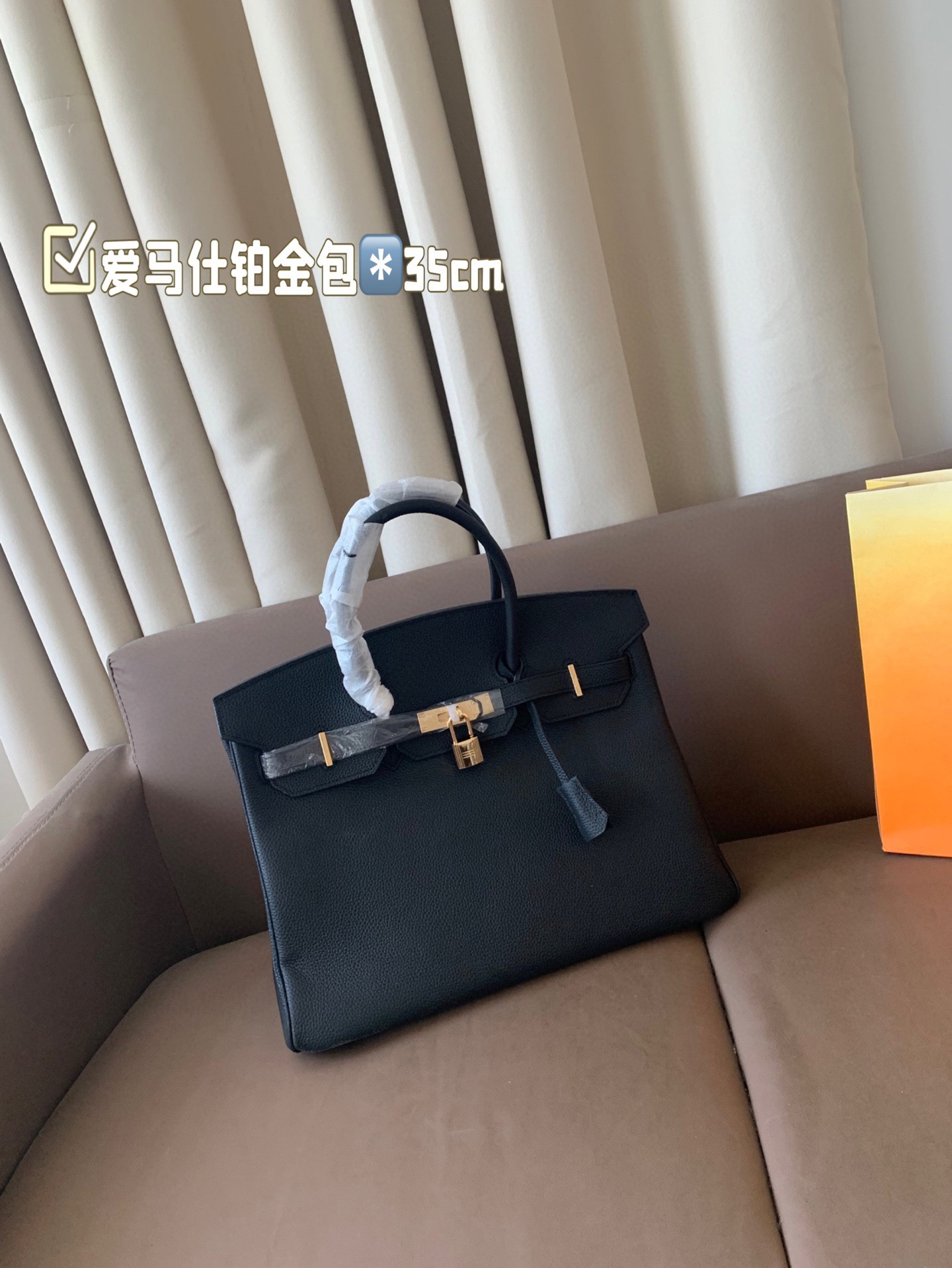 P305 全套包装 爱马仕铂金包 细节无敌完美 配色敲级耐看 完美适配穿搭 容量满分 上身优雅有气质 尺寸35*28